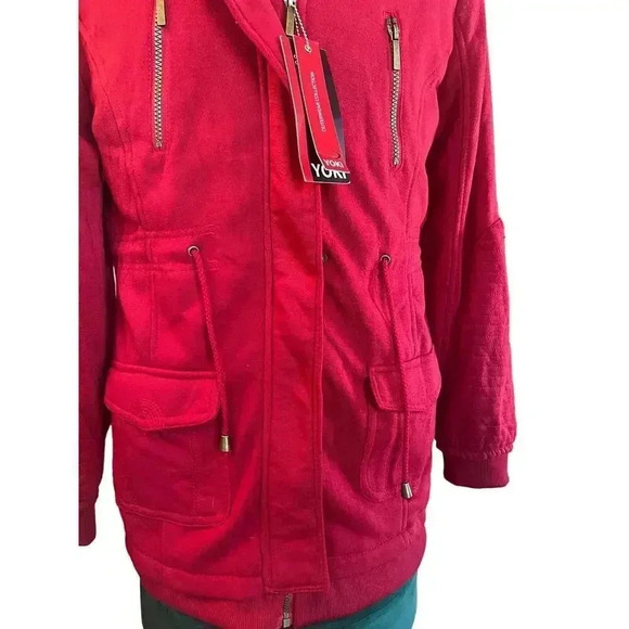 Yoki outdoor collection zip up cargo jacket size xl - Picture 2 of 6